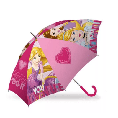 Детски чадър принцеси, 68 см диаметър