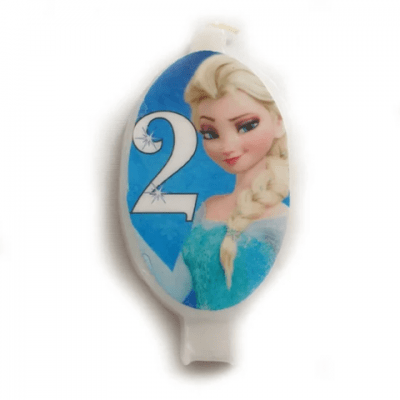 Свещ Замръзналото Кралство Frozen цифра 2