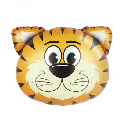 Малък балон глава Тигър 30 см