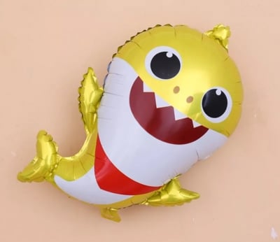 Балон Бебе Акула / Baby Shark жълт