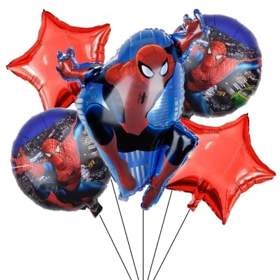 Комплект балони Спайдърмен Spider-Man, 5 броя CH