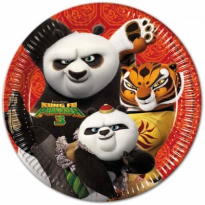 Парти чинийка Кунг-Фу Панда, Kung Fu Panda 23 см