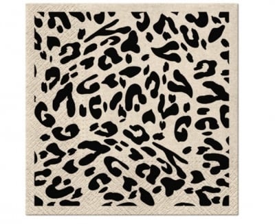 Салфетки Леопард Животински принт Леопардова шарка, 20 броя
