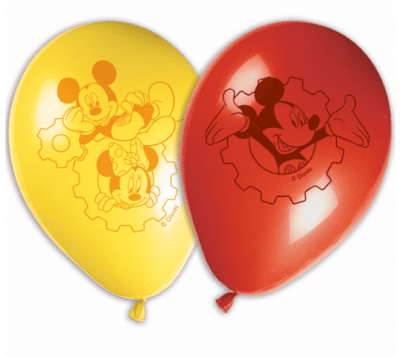 Балони Мики Маус 28см, 8 броя