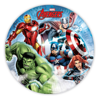 Отмъстителите чинийки Avengers Infinity Stones Marvel 23 см, 8 броя