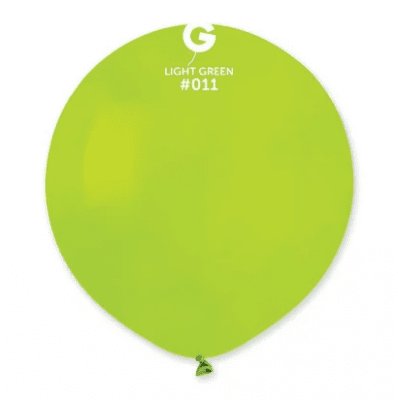 Зелен, светлозелен кръгъл балон, 48 см G150/11
