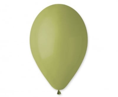 Балон маслинено зелен olive green 26 см G90/98