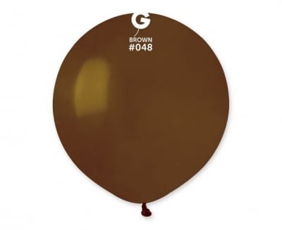 Кръгъл балон кафяв 48 см G150/48