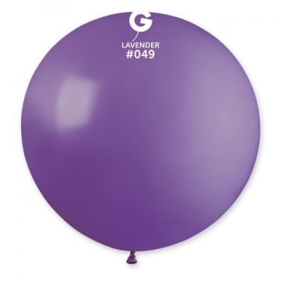 Лилав голям кръгъл балон Лавандула 80 см G220/49