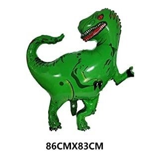 Балон Тиранозавър зелен - 83 см, Динозавър Динозаври