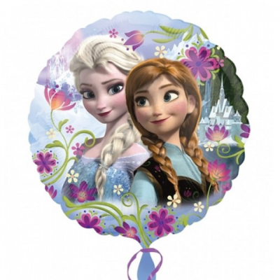 Балон Елза и Анна Замръзналото Кралство Frozen кръг