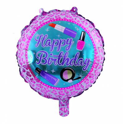 Балон за рожден ден с червило и други гримове