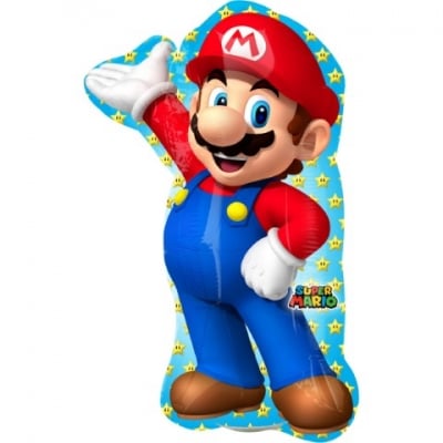 Фолиев балон Супер Марио, Super Mario - 100 см