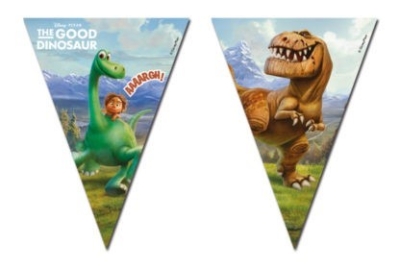 Гирлянд флагчета фолио Добрият Динозавър - 2.3м