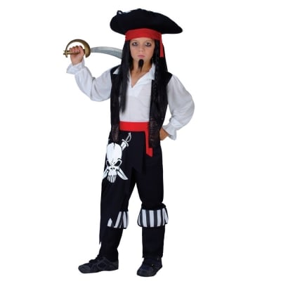 Детски карнавален костюм пират, 110-120 см