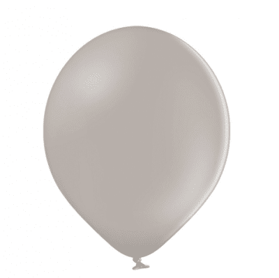 Балон макарон топло сив, 30 см BELBAL