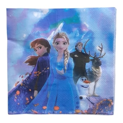 Салфетки Замръзналото Кралство Frozen, 20 броя, еднопластови