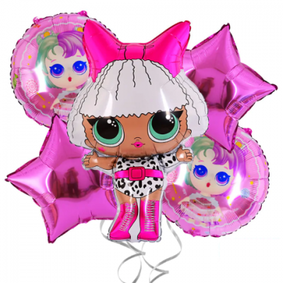 Комплект балони Кукли Лол Lol Surprise, 5 броя CH