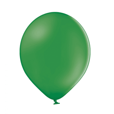 Зелен балон, тъмнозелен пастел, 30 см Green leaf Belbal, 1 брой