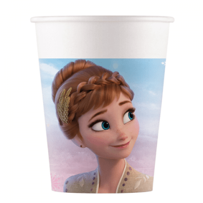 Картонени чаши Замръзналото Кралство 2 / Frozen Wind Spirit, 8 броя