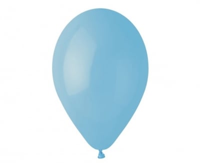 Латексов балон син пастелно бебешко синьо 30 см G110/72
