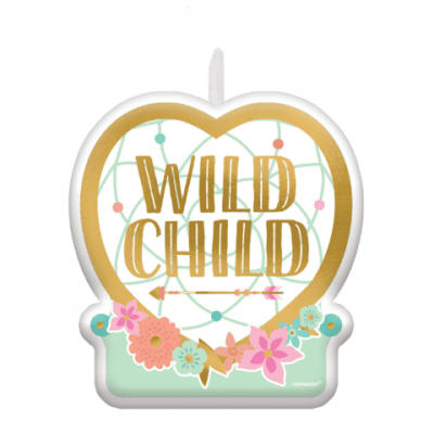 Свещ Wild child Boho Birthday