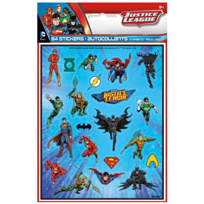 Мини стикери Отмъстителите Justice League, 84 броя