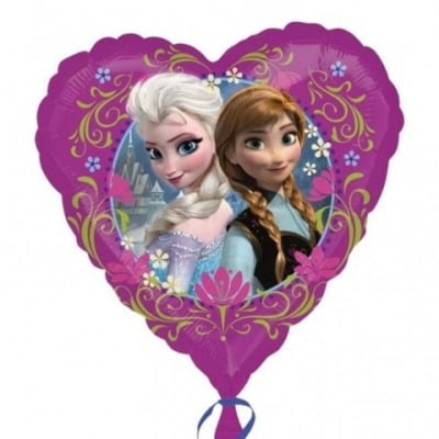 Фолиев балон Замръзналото Кралство Frozen, сърце