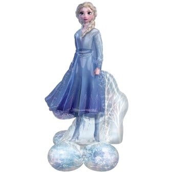 Фолиев балон Елза Замръзналото кралсто Frozen 2 стоящ Airlloonz, 76 х 137 см