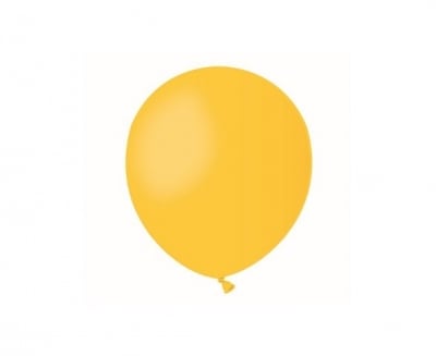 Малък кръгъл жълт балон 13 см A50/03