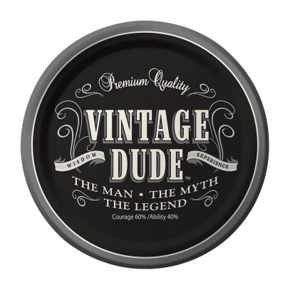 Парти чинии Vintage Dude, 8 броя