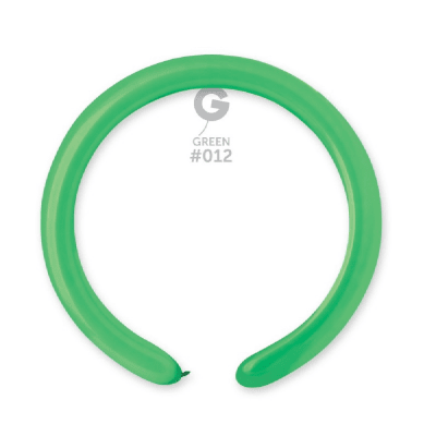 Зелен балон за моделиране D4/12, 1 брой