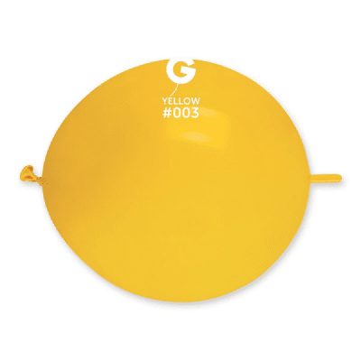Балон линк жълт 33 см GL13/03, 1 брой