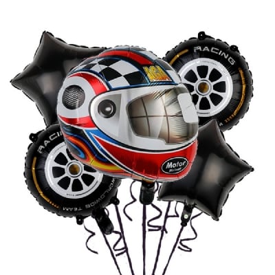 Комплект балони състезателна каска мотор, гуми, 5 броя