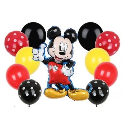 Комплект балони Мики Маус, 11 броя