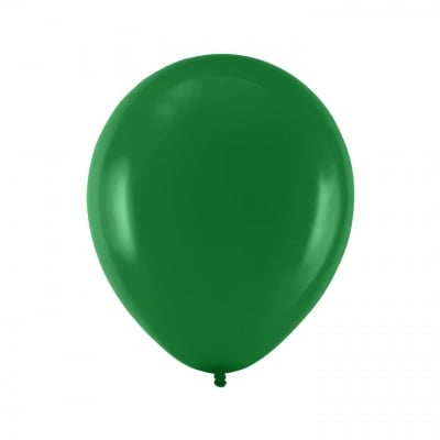 Малки тъмнозелени балони, 12 см, китайски, пакет 100 броя