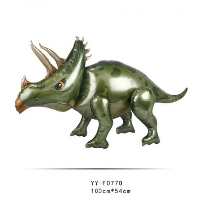 Парти динозаври 4D балон динозавър трицератопс