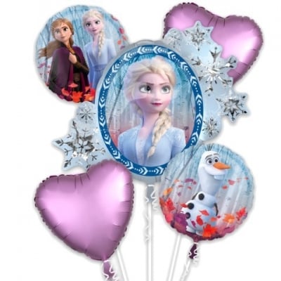 Сет от 5 балона Елза, Анна Замръзналото Кралство 2 Frozen