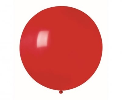 Голям кръгъл червен балон 80 см G220/45