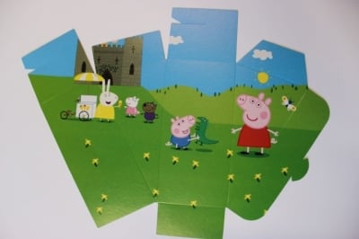 Парче торта Прасенцето Пепа Пиг Peppa Pig картон 1 бр.