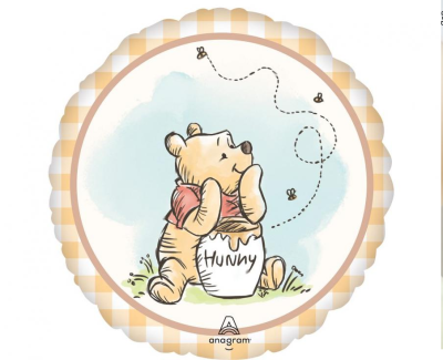 Фолиев балон Мечо Пух Hunny