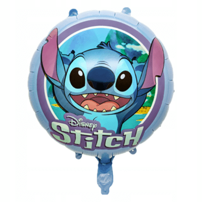 Фолиев балон Стич Stitch, кръг 45 см вар. 5