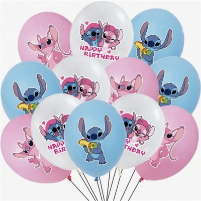 Балони латекс Лило и Стич (Lilo & Stitch), 10 броя