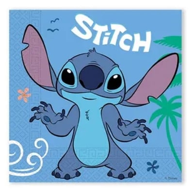 Салфетки Стич Stitch, 20 броя