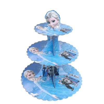 Замръзналото Кралство Frozen стойка за мъфини/кексчета