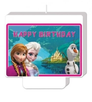Свещ Happy Birthday Замръзналото Кралство Frozen 