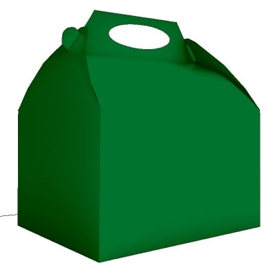 Зелена кутийка за подаръчета, Emerald green, 1 брой