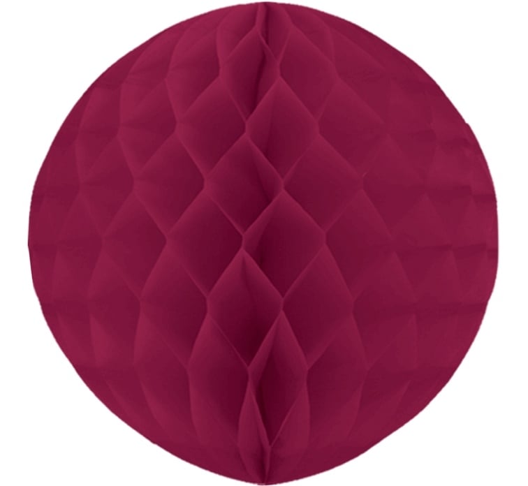 Декорация Топка Тип пчелна пита Тъмночервен Бордо Бургунди burgundy, 30 ...