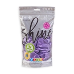Балон лилав хром Shiny Purple Gemar 33 см GB120/97, 1 брой