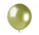 Кръгъл светлозелен балон хром Shiny Kiwi Green Gemar GB150/105 48 см, 1 брой